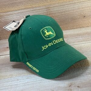 John Deere Owner's Edition Baseball Cap Hat “Nothing Runs Like A Deere” NWT